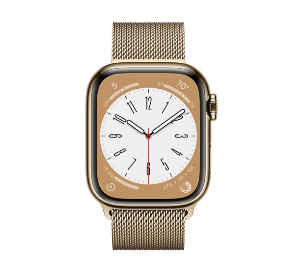 Apple Watch 8 41/Gold Milanese Loop LTE - 1070985 - zdjęcie 3